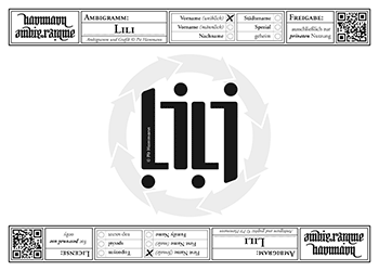 Lili Ambigramm